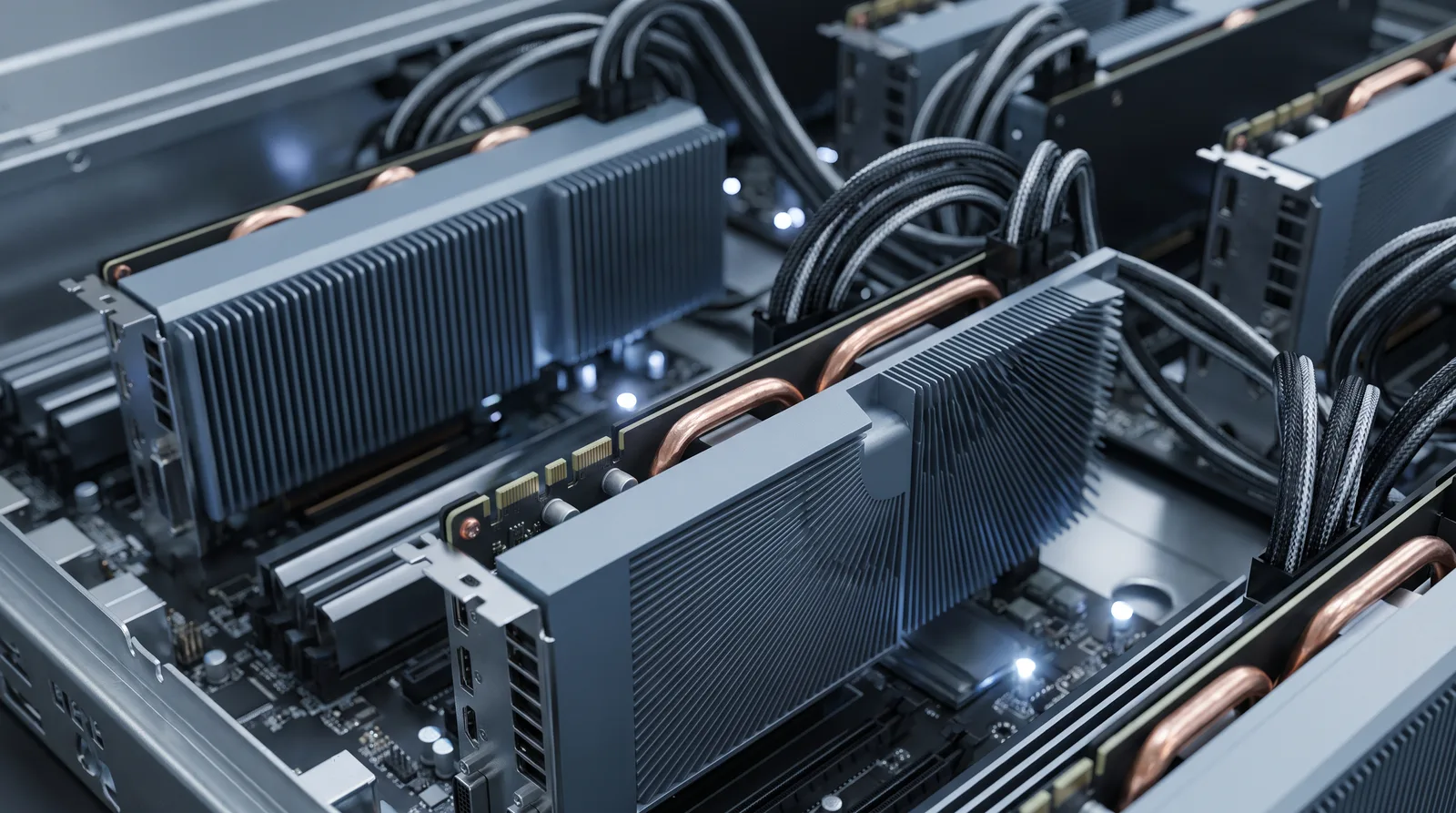 GPU accelerator hardware representing I/ONX High Performance Compute